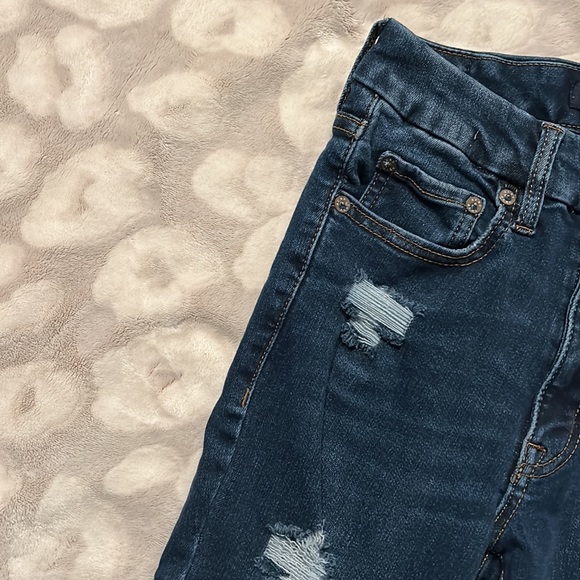 Aeropostale ripped jeans high rise curvy jegging size 4 - Picture 3 of 14